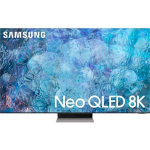 Samsung Electronics Samsung QN900A QN65QN900A 64.5" Smart LED-LCD TV - 8K UHD - Stainless Steel, Frost Silver