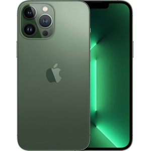 Apple Apple iPhone 13 Pro Max 256 GB Smartphone - 6.7" OLED 2778 x 1284 - Hexa-core (AvalancheDual-core (2 Core) 3.22 GHz + Blizzard Quad-core (4 Core) - 6 GB RAM - iOS 15 - 5G - Alpine Green