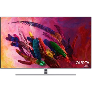 Samsung Electronics Samsung Q7F QN65Q7FNAF 64.5" Smart LED-LCD TV - 4K UHDTV - Eclipse Silver, Black