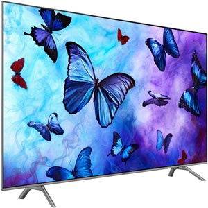 Samsung Electronics Samsung Q6FN QN55Q6FNAF 54.6" Smart LED-LCD TV - 4K UHDTV - Eclipse Silver