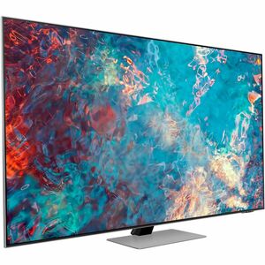 Samsung Electronics Samsung QN85A QA85QN85AAU 85" Smart LED-LCD TV - 4K UHDTV - Eclipse Silver