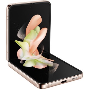 Samsung Electronics Samsung Galaxy Z Flip4 SM-F721U 128 GB Smartphone - 6.7" Flexible Folding Screen Dynamic AMOLED Full HD Plus 2640 x 1080 - Octa-core (Cortex X2Single-core (1 Core) 3.18 GHz + Cortex A710 Triple-core (3 Core) 2.70 GHz + Cortex A510 Quad-core (4 Core) 2 GHz - 8 GB RAM - Android 12 - 5G - Pink Gold