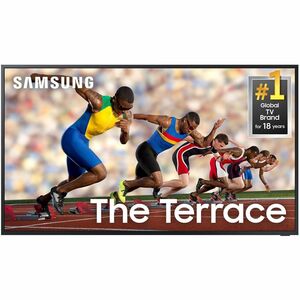 Samsung Electronics Samsung The Terrace LST9D QN65LST9DAF 64.5" Smart LED-LCD TV - 4K UHDTV - High Dynamic Range (HDR) - Titan Black