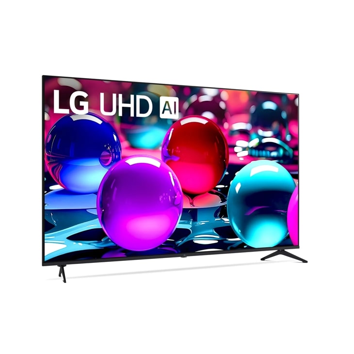 55 Inch Class LG UHD AI UA75 4K Smart TV 2025