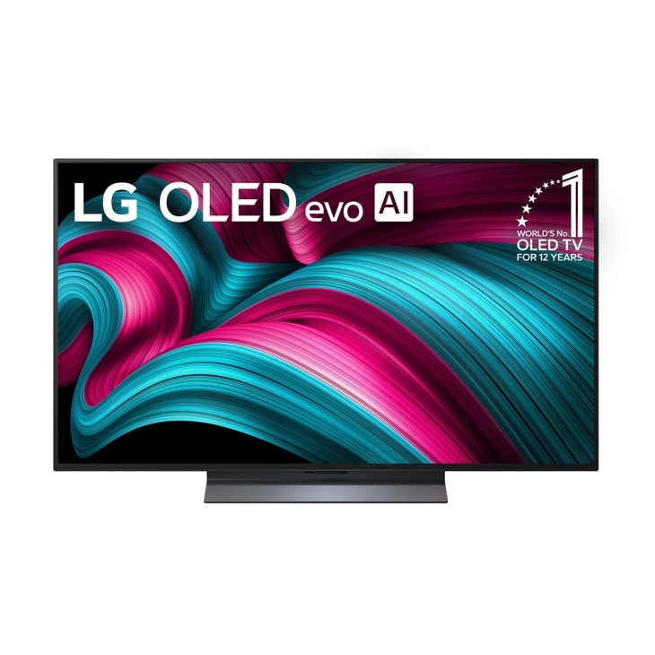 LG Electronics 48 Inch Class LG OLED evo AI C5A 4K Smart TV 2025