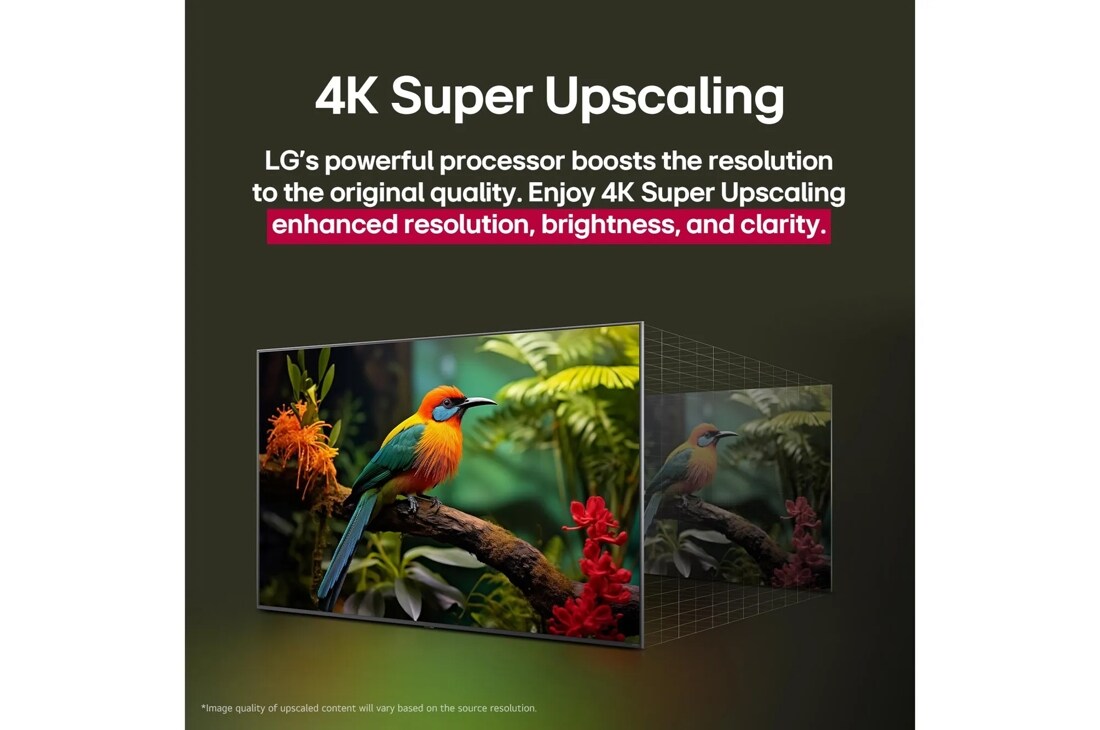 86 Inch Class LG UHD AI UA77 4K Smart TV 2025