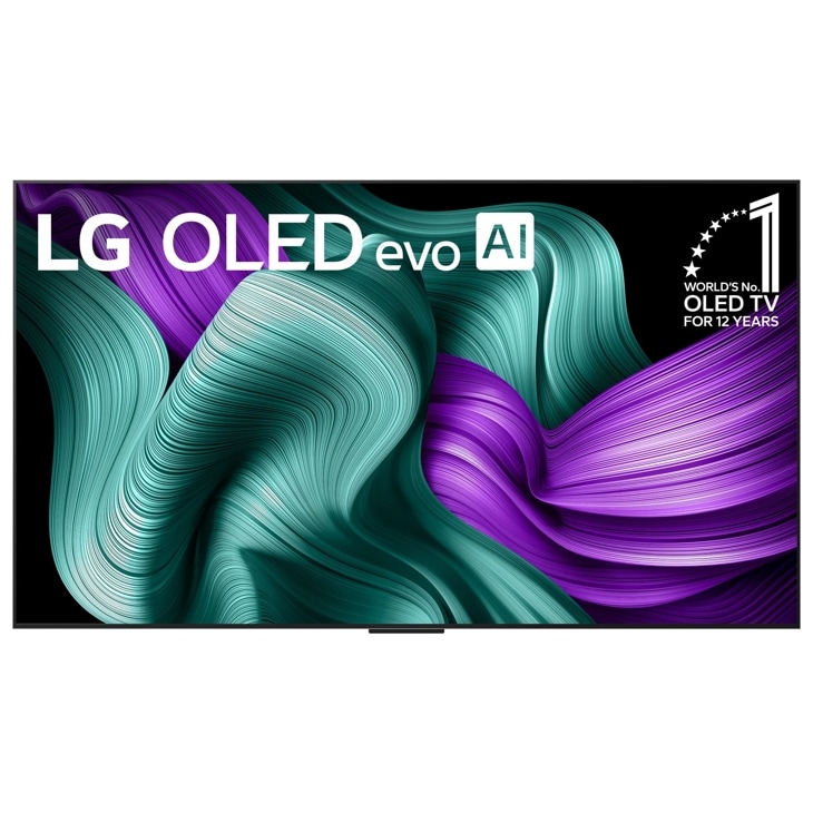 LG Electronics 77 Inch Class LG OLED evo AI M5 4K Smart TV 2025 with True Wireless Video & Audio Transfer with Supplied Wall Mount