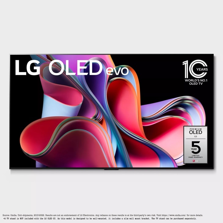 LG OLED evo G3 65 Inch Class 4K OLED TV 2023