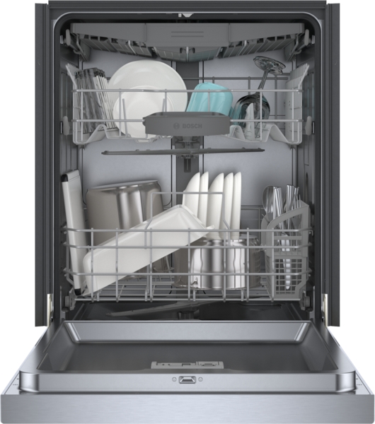 Model: SHE43C75N | Bosch 300 Series, Dishwasher, 24'', Stainless steel