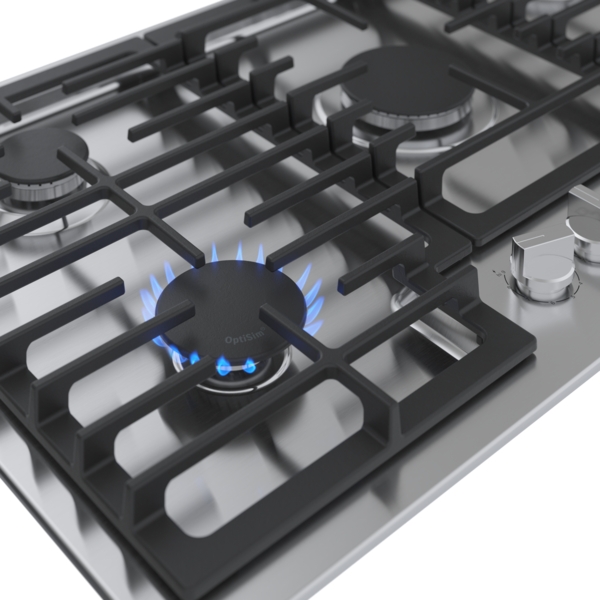 500 Series, Gas Cooktop, 36'', Stainless steel