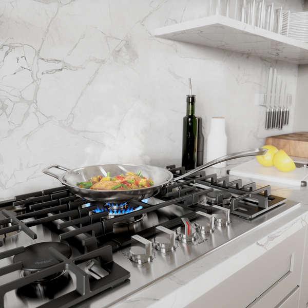 Model: NGMP058UC | Bosch Benchmark®, Gas Cooktop, 30'', Stainless steel