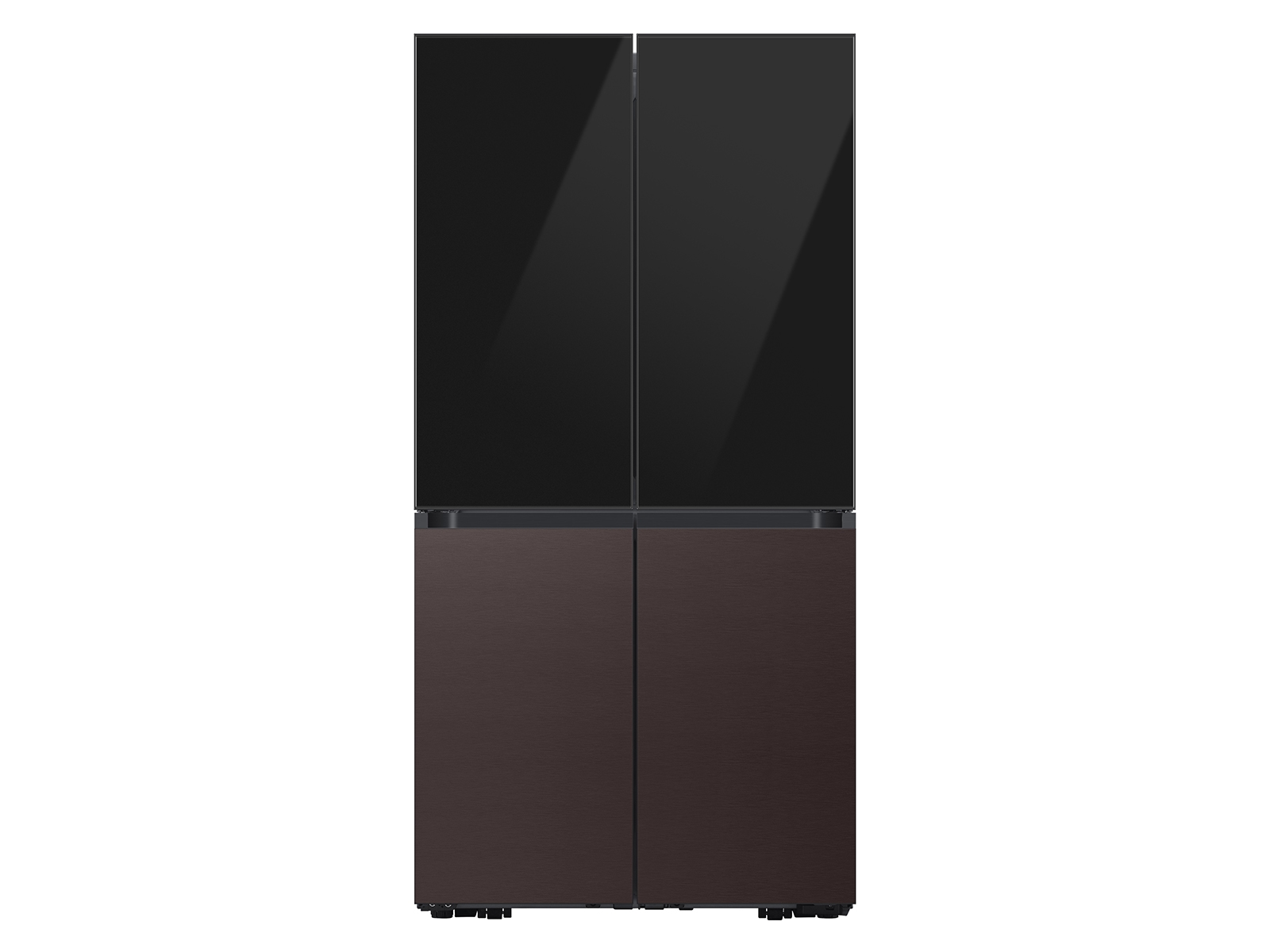 Model: RA-F18DUU33 | Samsung Bespoke 4-Door Flex™ Refrigerator Panel in Charcoal Glass - Top Panel