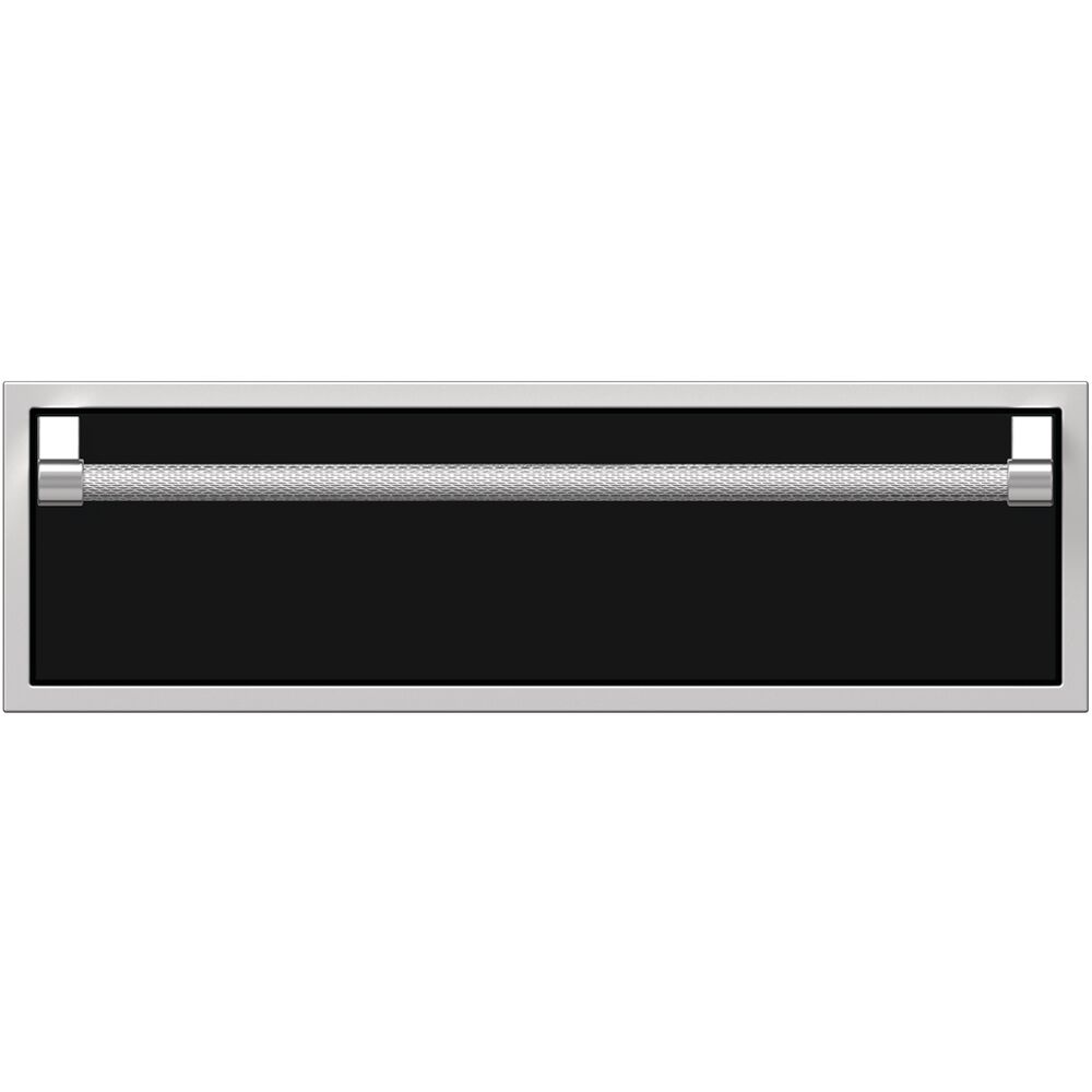 Hestan 36" Single Storage Drawer Recessed Marquise Accented Panels, Soft Close