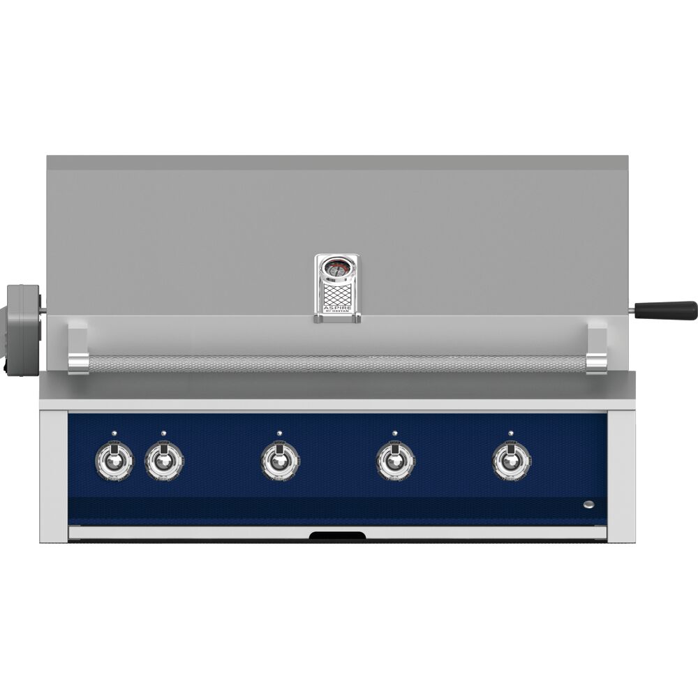 Hestan ASPIRE Grill Built-In, 4 U-Burner, Rotisserie 42"