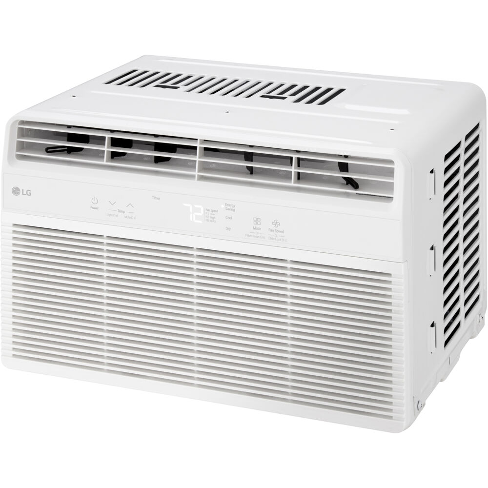 LG 5000 BTU Window Air Conditioner Flat Panel R32, Remote