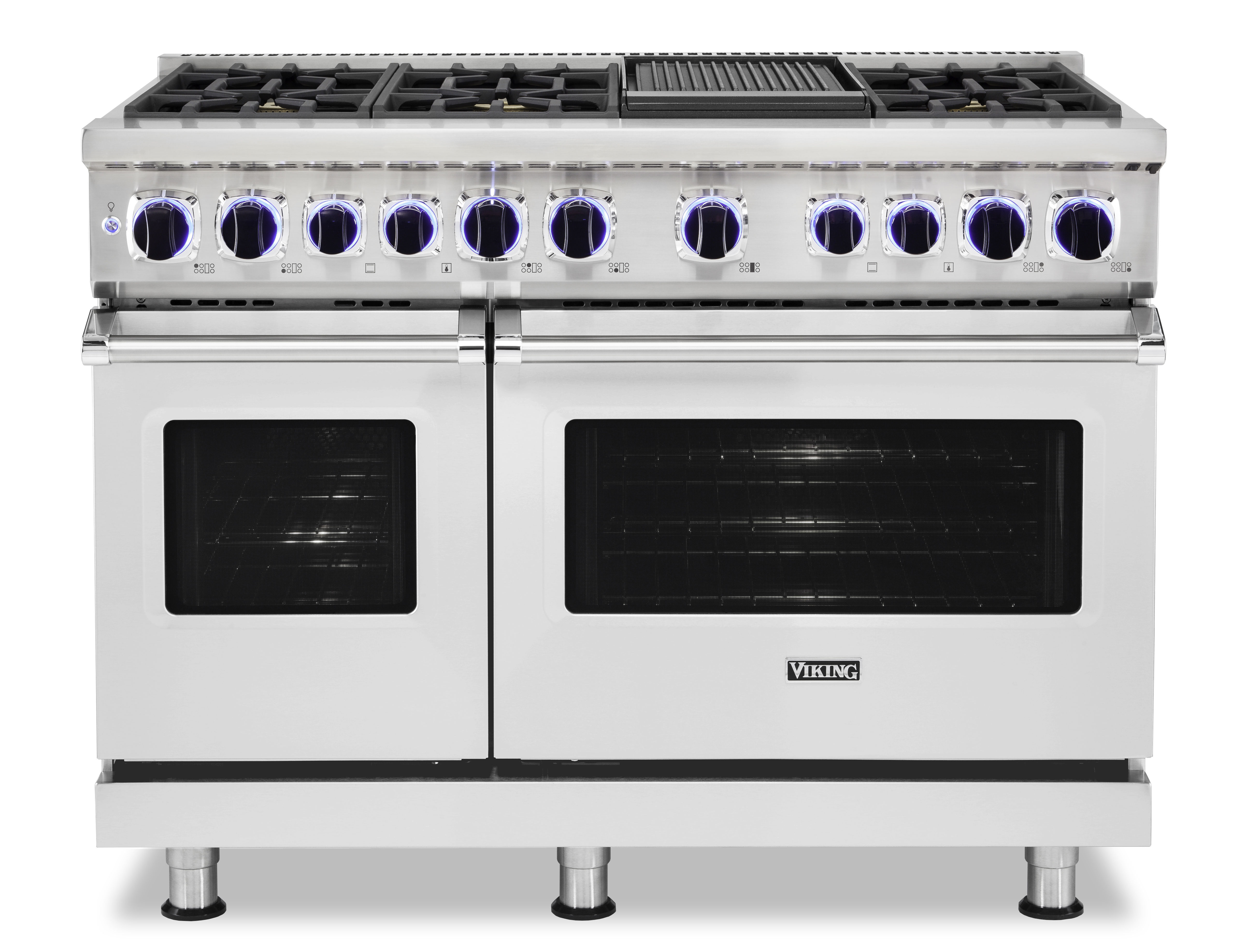 Viking 48" Dual Fuel 6 Burner Range with Griddle