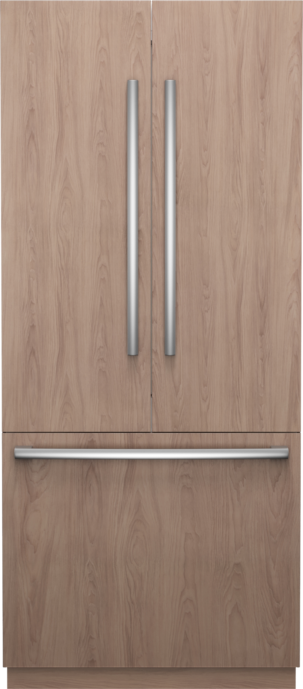 Bosch Benchmark®, Vario built-in fridge-freezer with freezer at bottom, 36'', soft close flat hinge