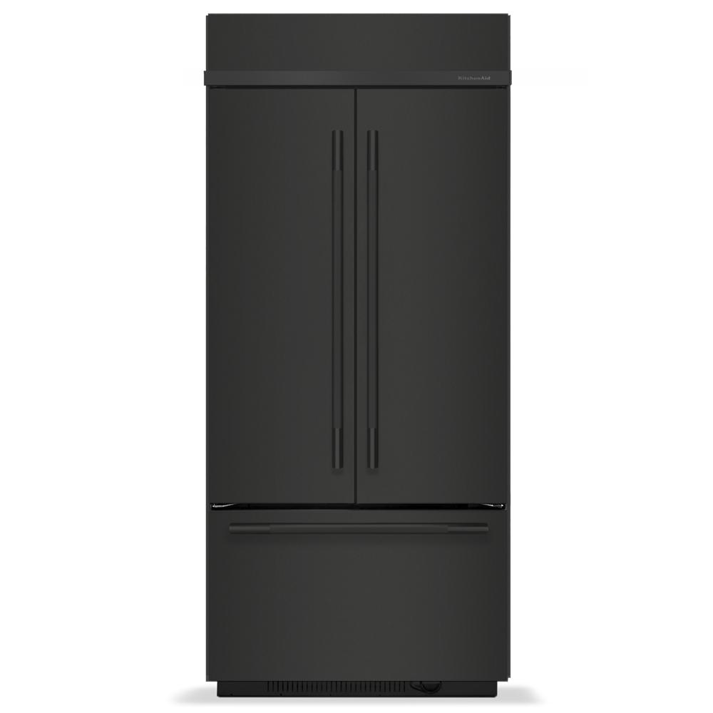 KitchenAid 20.8 Cu. Ft. 36" Built-In French Door Bottom Mount Refrigerator with Platinum Interior