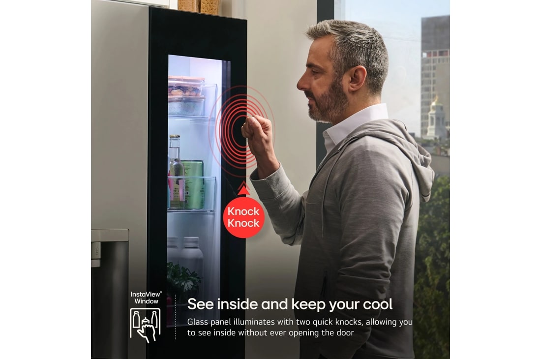 Model: LMXS28596D | LG 28 cu. ft. Smart wi-fi Enabled InstaView Door-in-Door Refrigerator