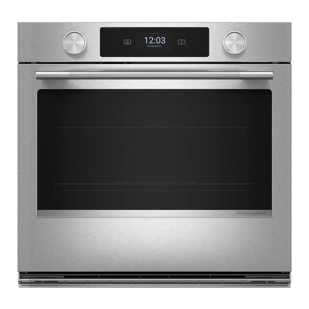 KitchenAid Smart Single Wall Oven with  Assisted Cook Cycles