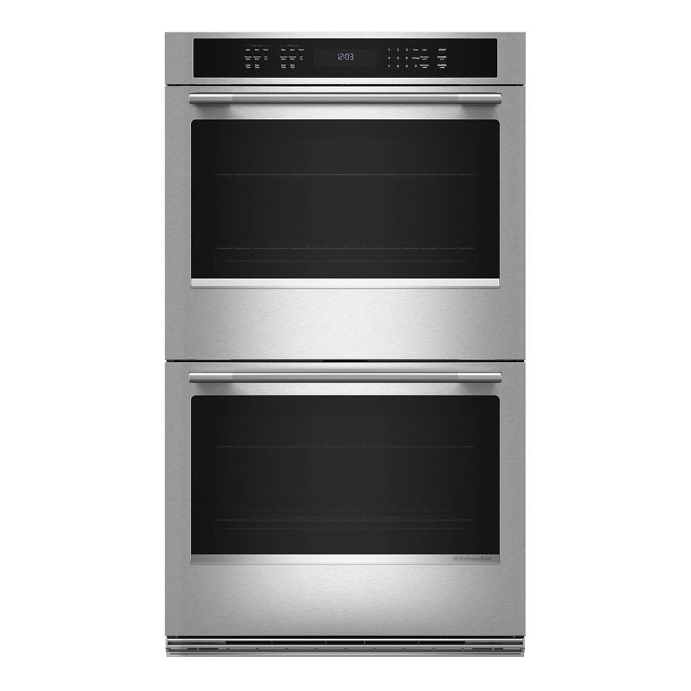 KitchenAid Double Wall Oven with Air Fry Mode