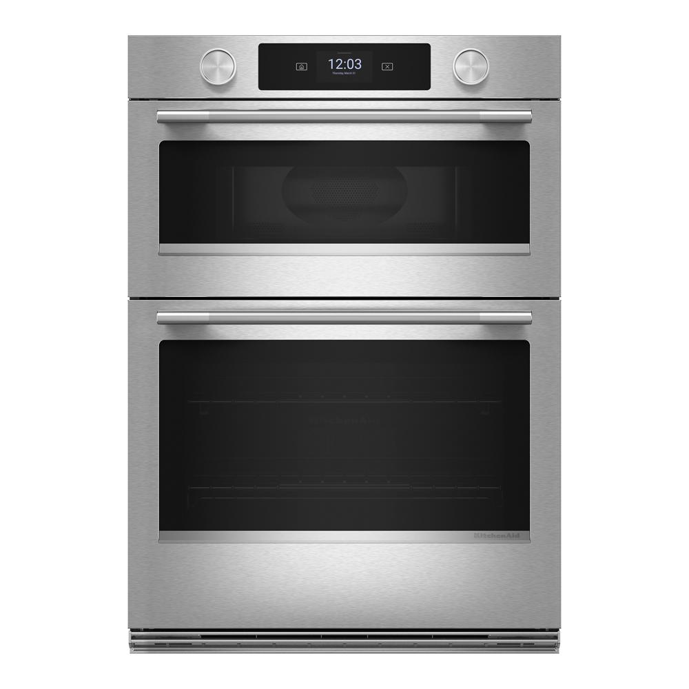 KitchenAid Smart Combo Wall Oven with Assisted Cook Cycles