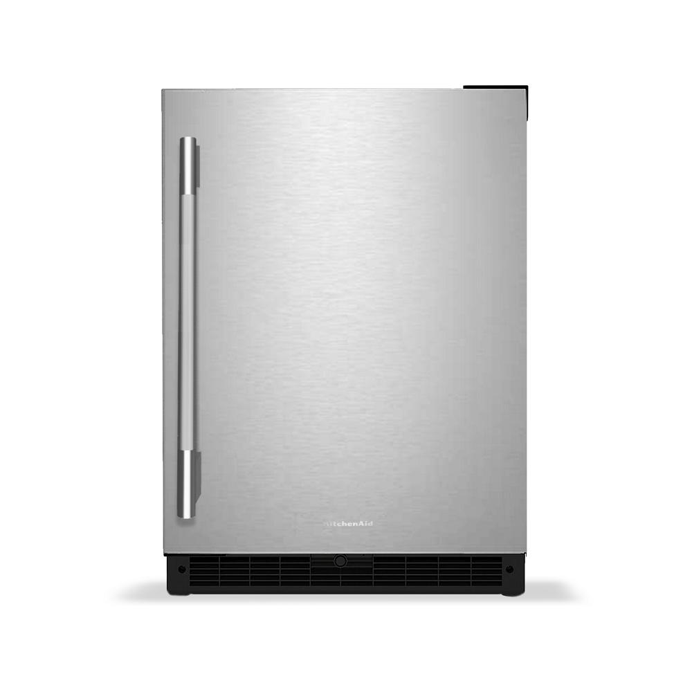 KitchenAid 24" Undercounter Refrigerator with Stainless Steel Door