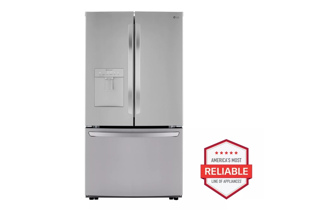 LG 29 cu ft. French Door Refrigerator with Slim Design Water Dispenser