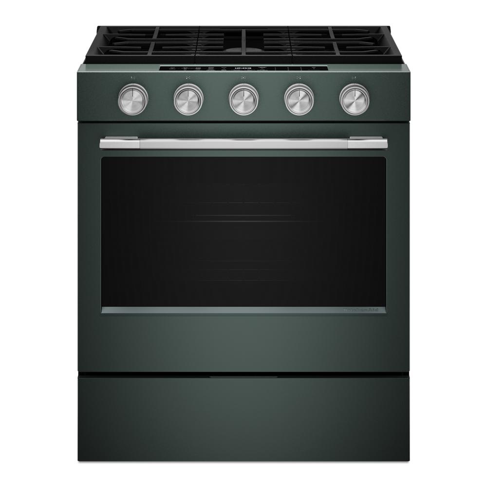 Stainless Steel Handle and Knob Hardware Accessory Kit for KitchenAid® Slide-In ConvectionRange