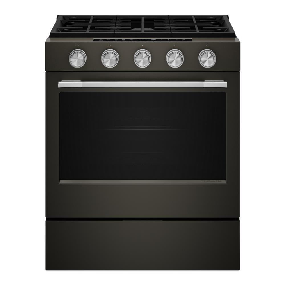 Stainless Steel Handle and Knob Hardware Accessory Kit for KitchenAid® Slide-In ConvectionRange