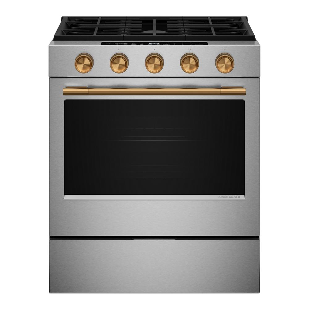 Bronze Handle and Knob Hardware Accessory Kit for KitchenAid® Slide-In ConvectionRange