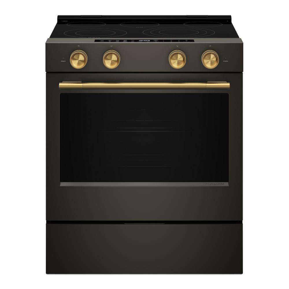 Brass Handle and Knob Hardware Accessory Kit for KitchenAid® Slide-In ConvectionRange