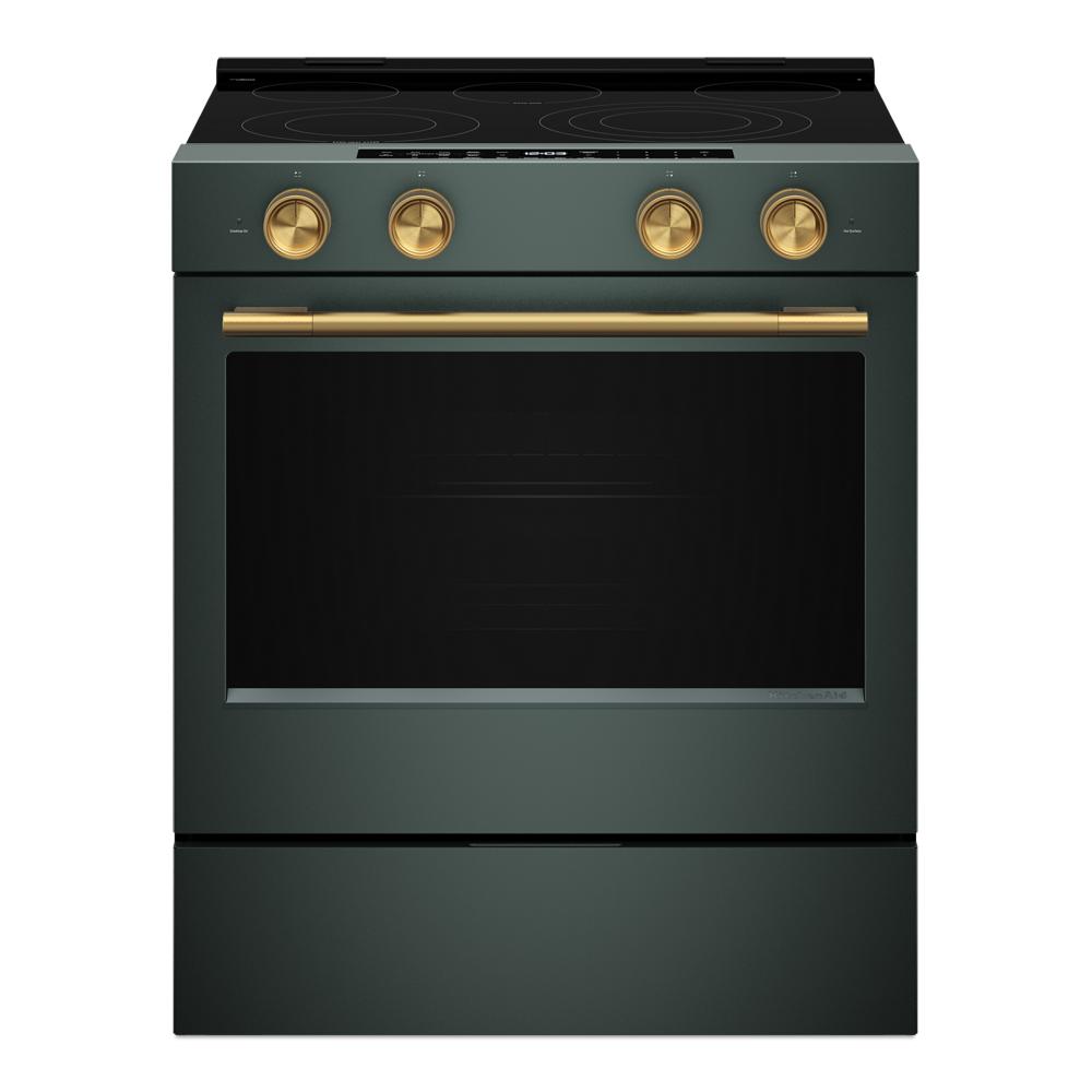 Brass Handle and Knob Hardware Accessory Kit for KitchenAid® Slide-In ConvectionRange