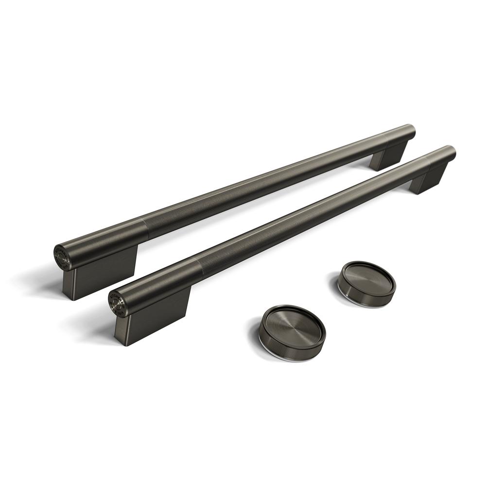 Unbranded Black Ore Handle and Knob Hardware Accessory Kit for KitchenAid® 30" Double Wall Oven & Microwave Combo