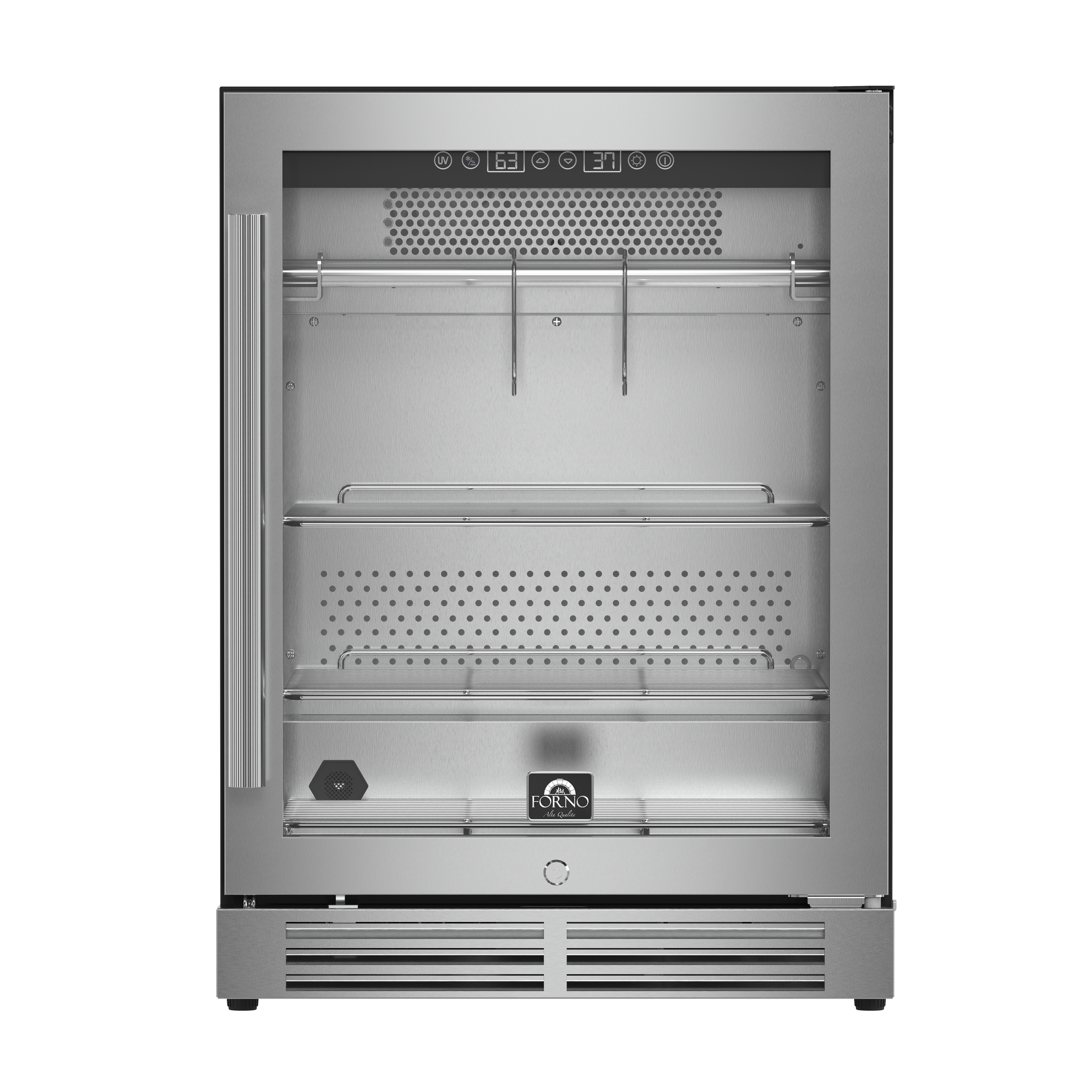 Forno Asciutto 24-Inch Dry Aging Cabinet, Stainless Steel 304, 4.41 cu.ft.