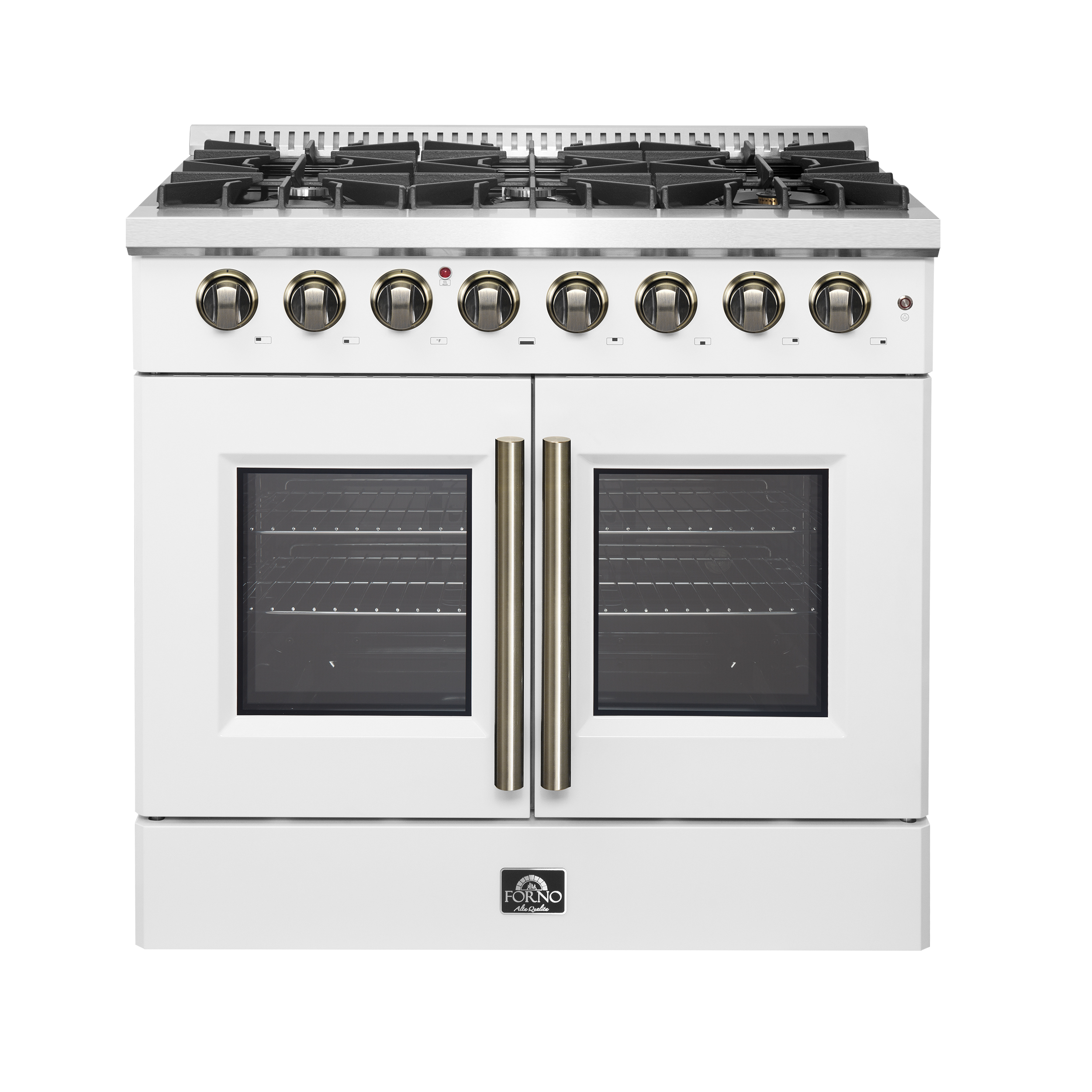 Forno 36" / 5.4 CF Dual Fuel Range, French Door, True Convection