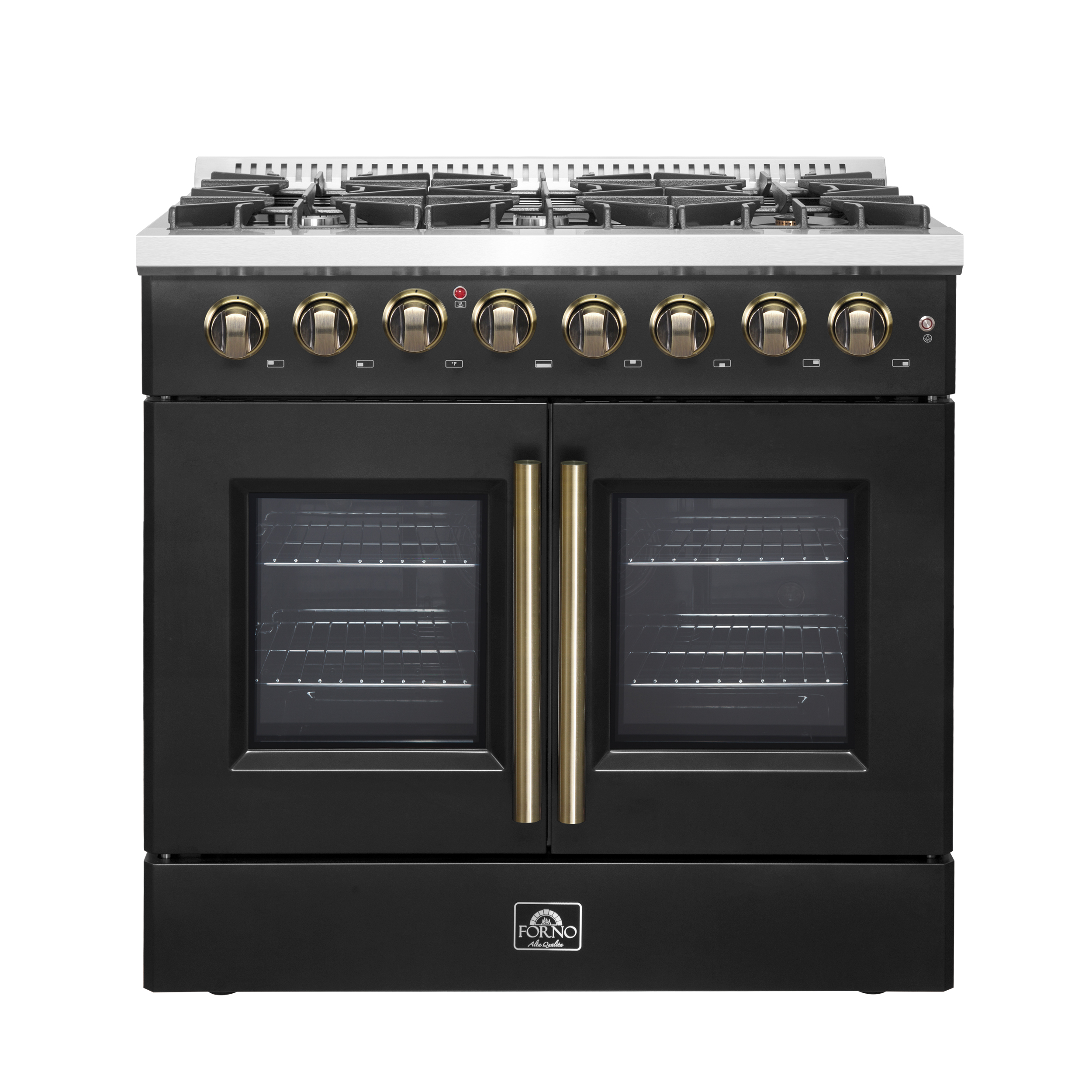 Forno 36" / 5.4 CF Dual Fuel Range, French Door, True Convection