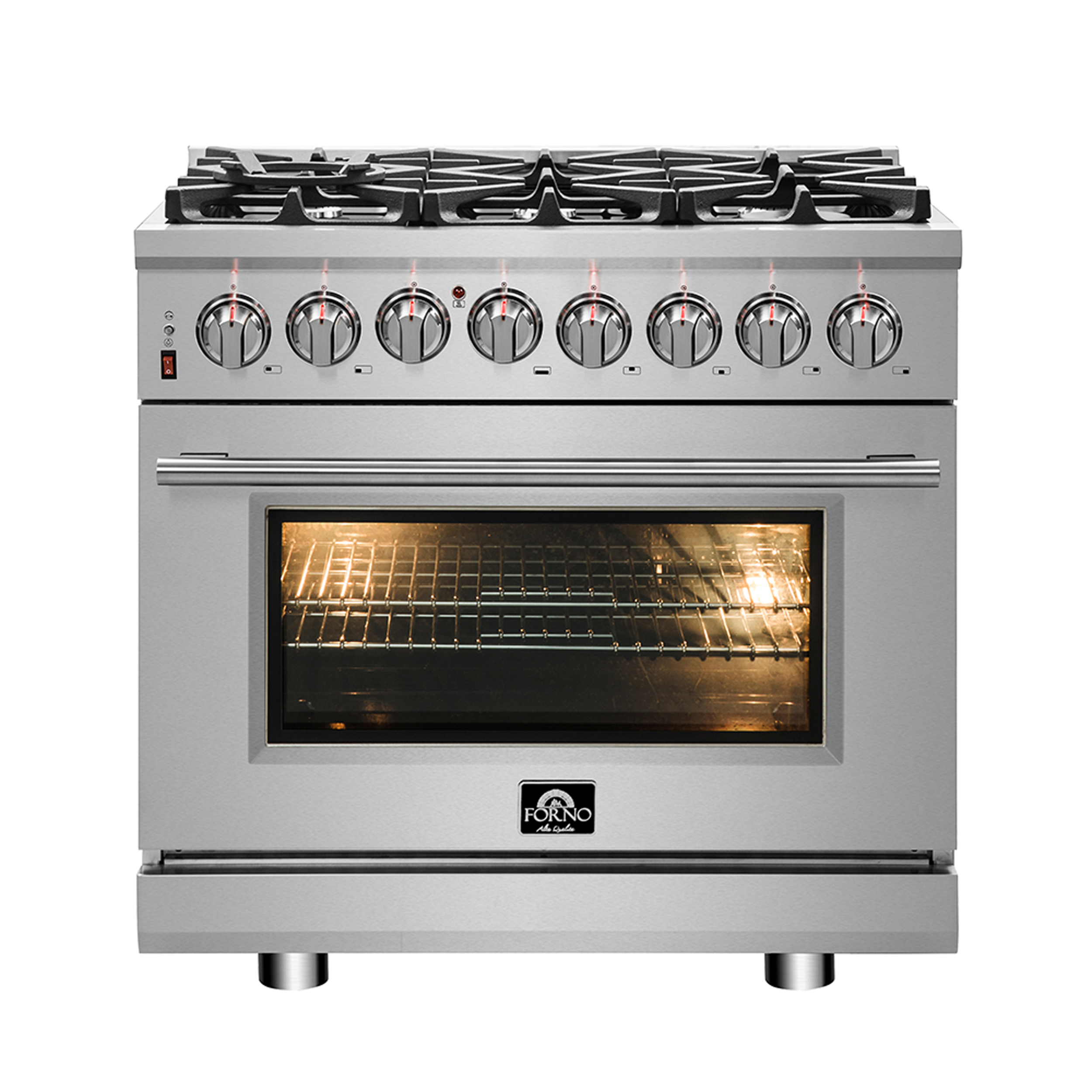 Forno 36" / 5.4 CF Dual Fuel Range, Convection