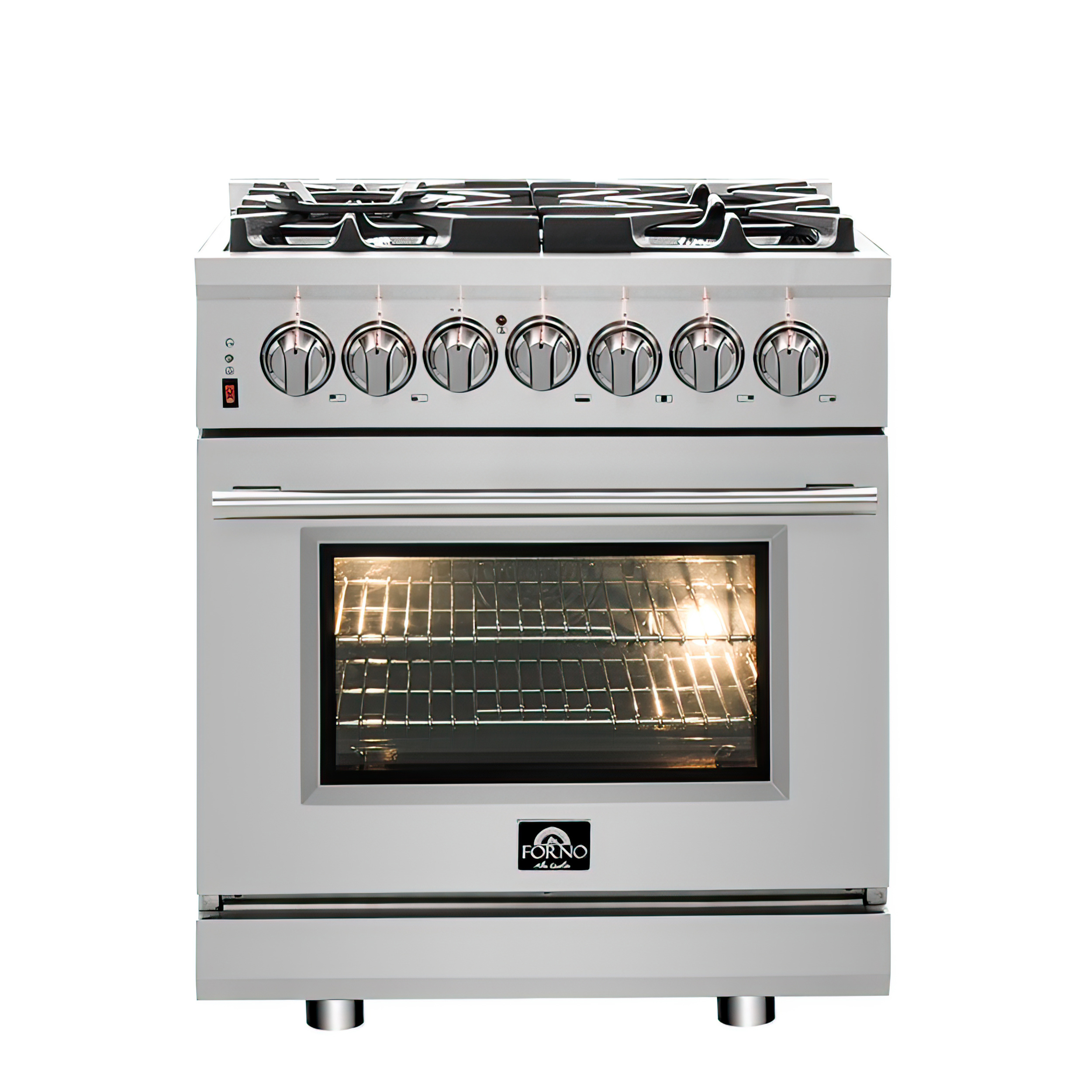 Forno 30" / 4.3 CF Dual Fuel Range, Convection