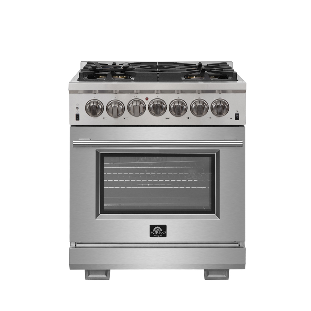 Forno 30" / 4.3 CF Dual Fuel Range, Convection
