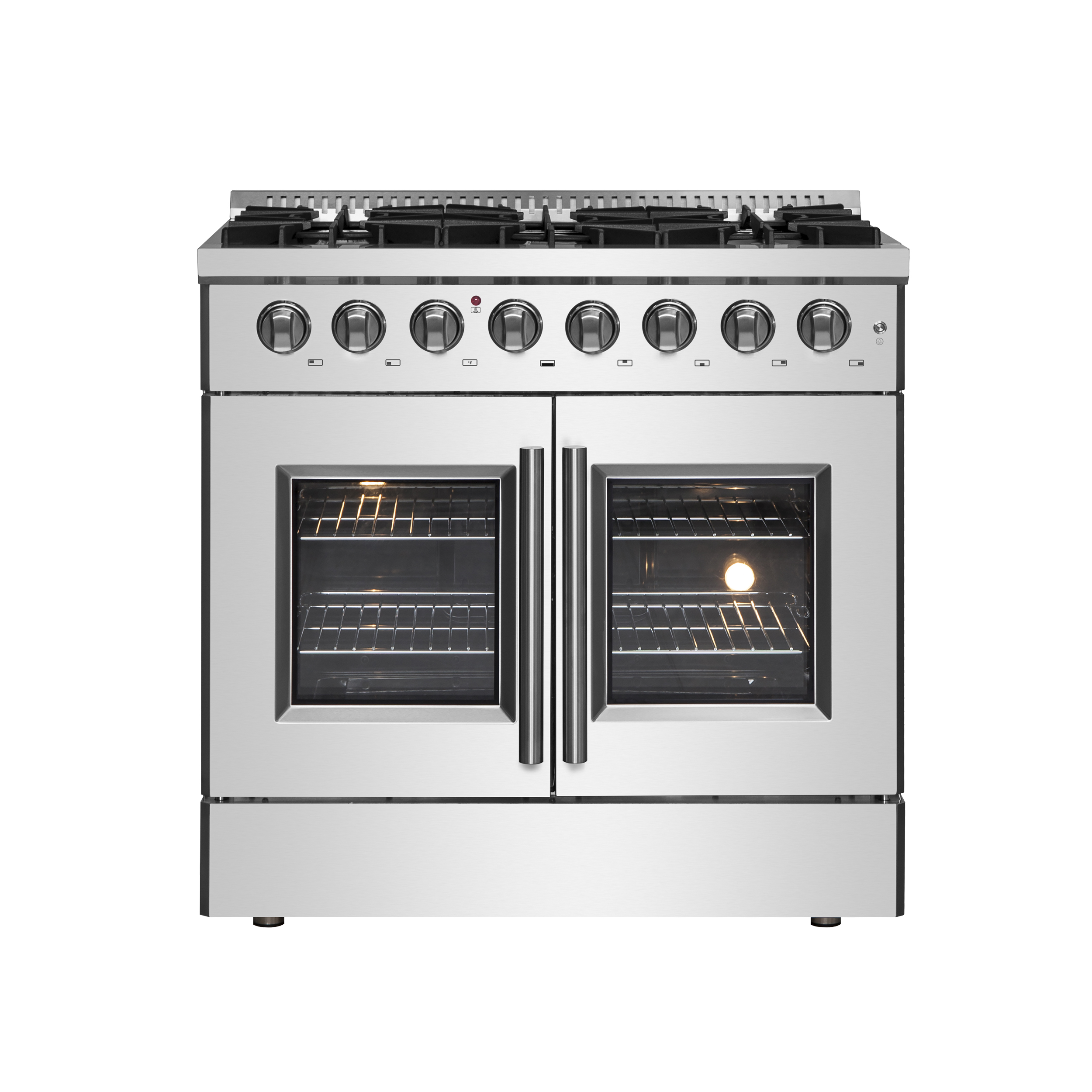 Forno 36" / 5.4 CF Dual Fuel Range, French Door, Convection