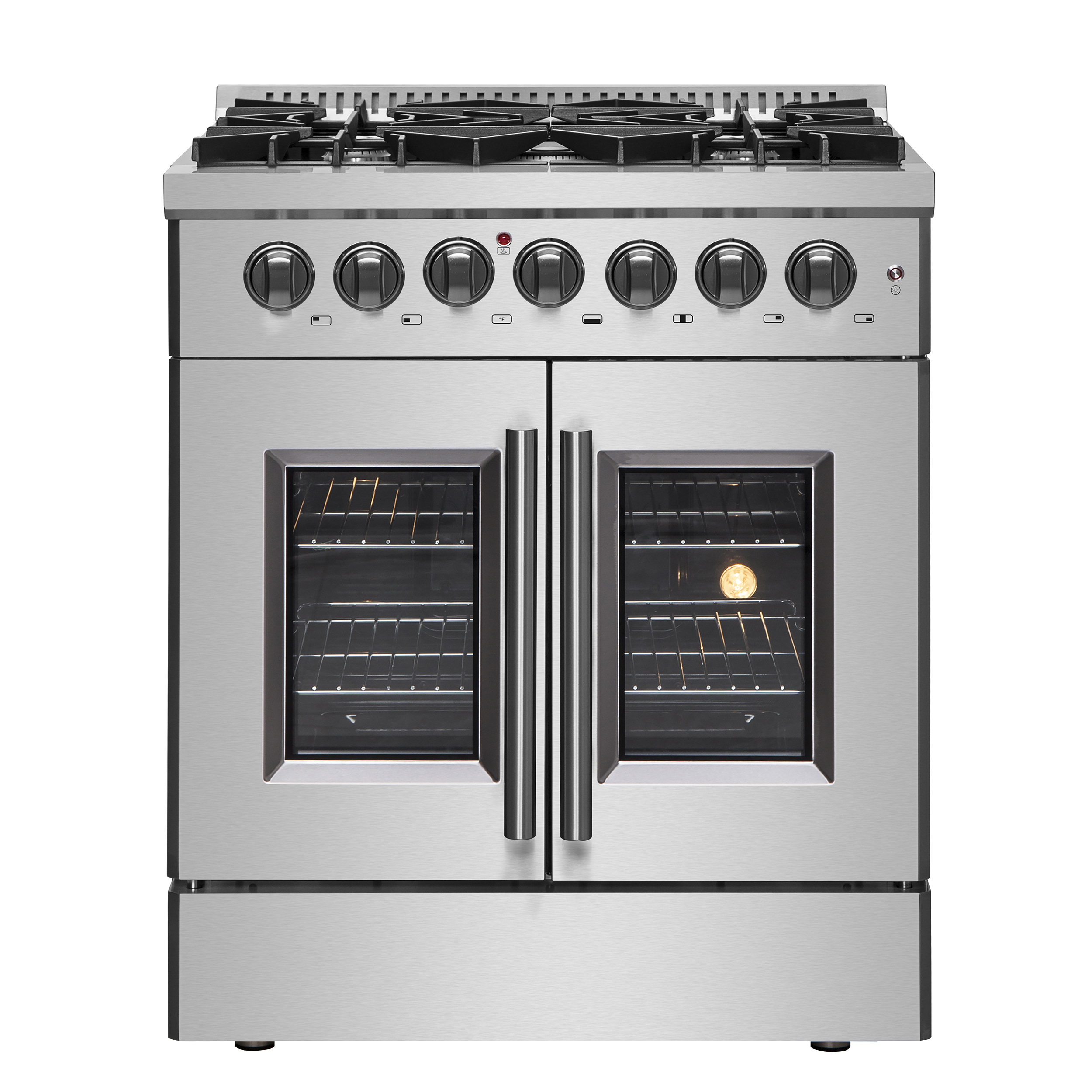 Forno 30" / 4.3 CF Dual Fuel Range, French Door, Convection
