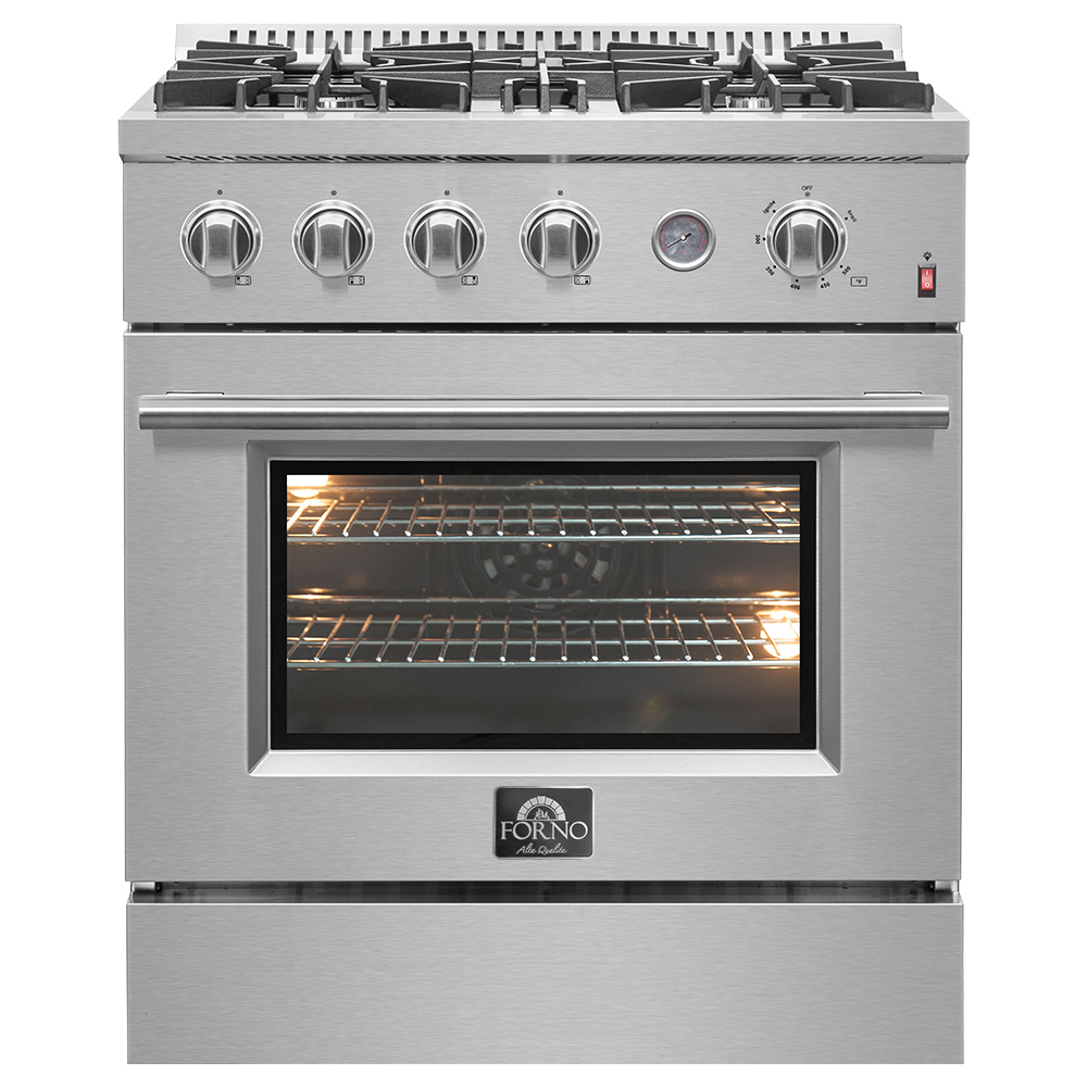 Forno 30" / 4.3 CF Gas Range, Convection