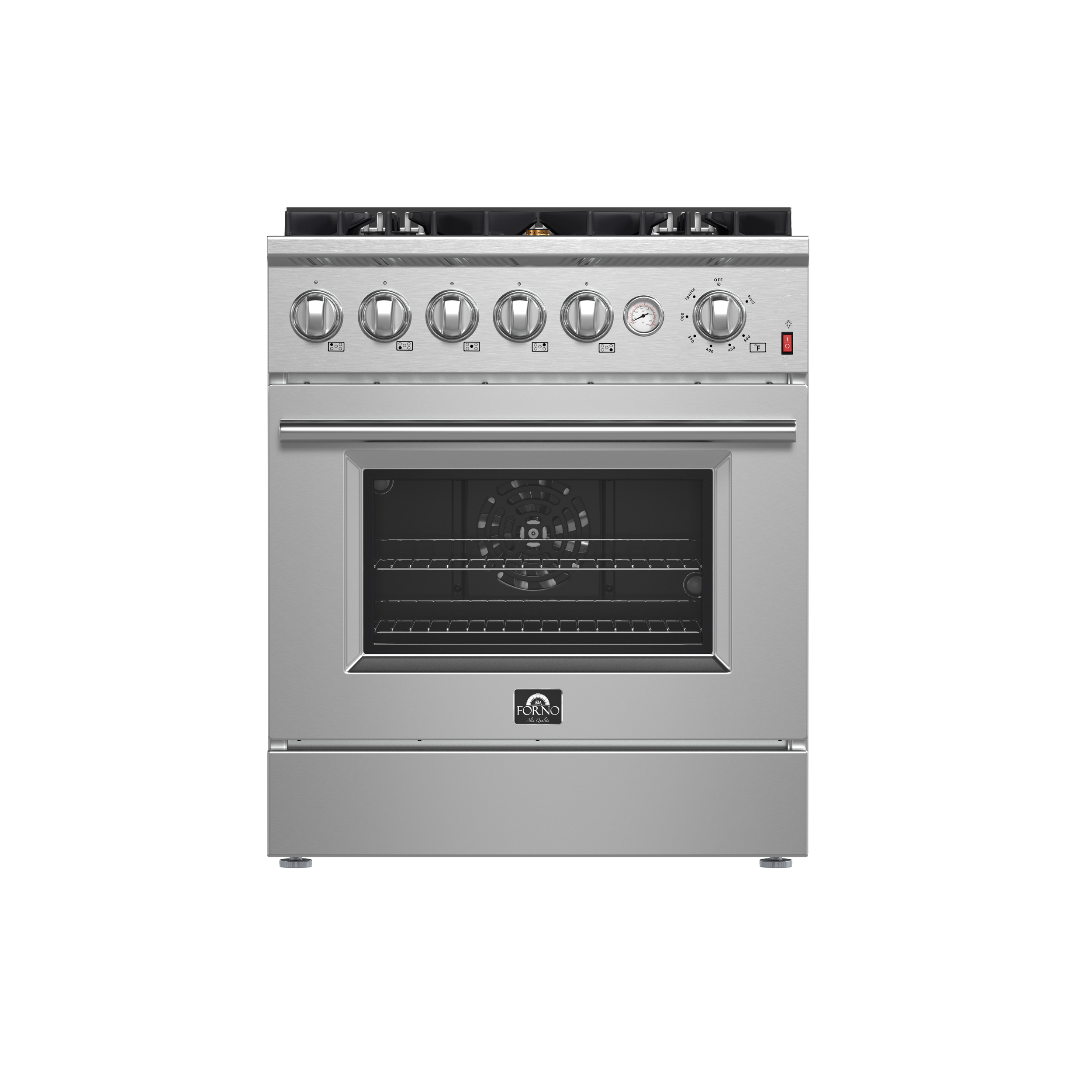 Forno 30" / 4.3 CF Gas Range, Convection