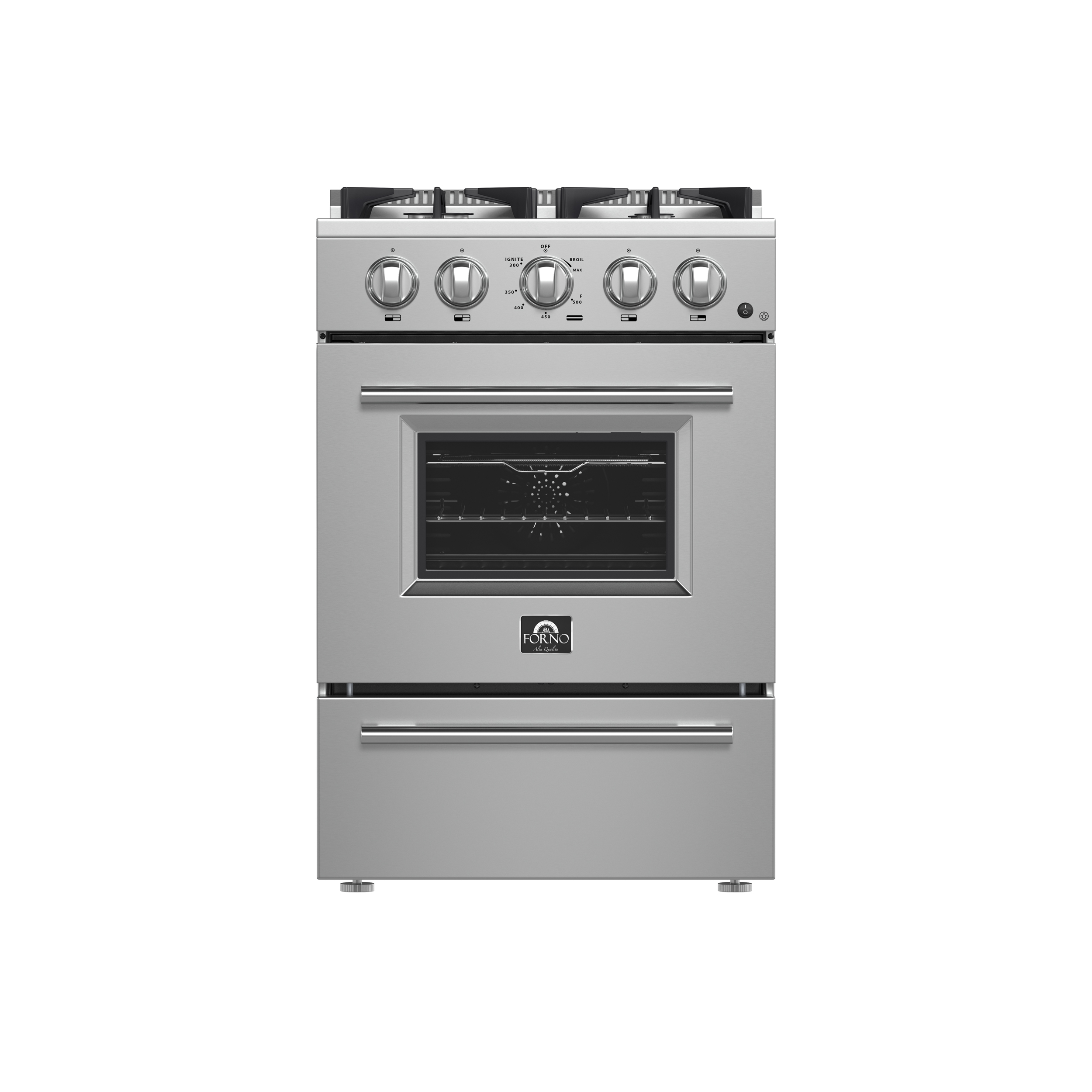 Forno 24" / 2.3 CF Gas Range, Convection