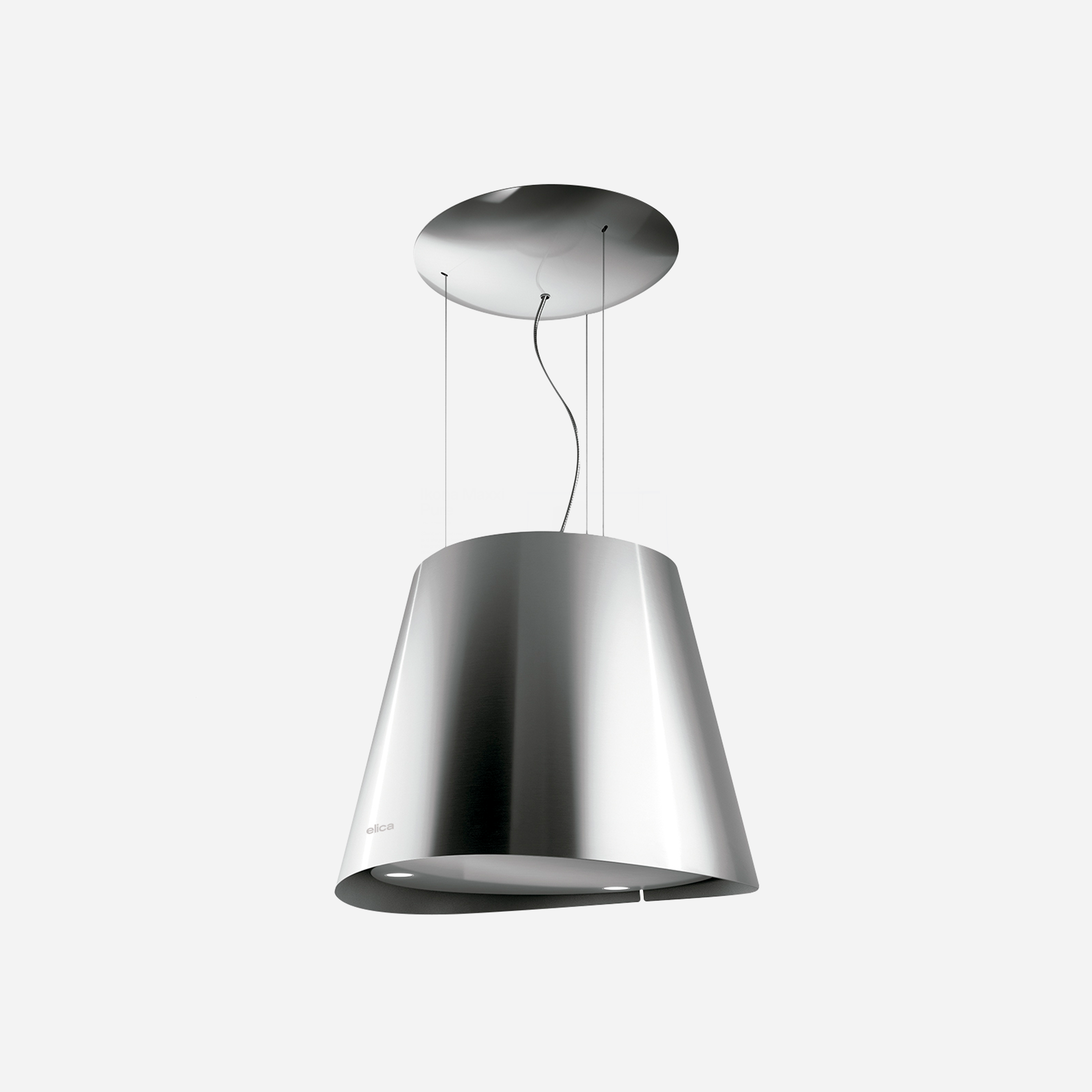 Elica EASY Island Range Hood 20 1/4” wide - 350CFM