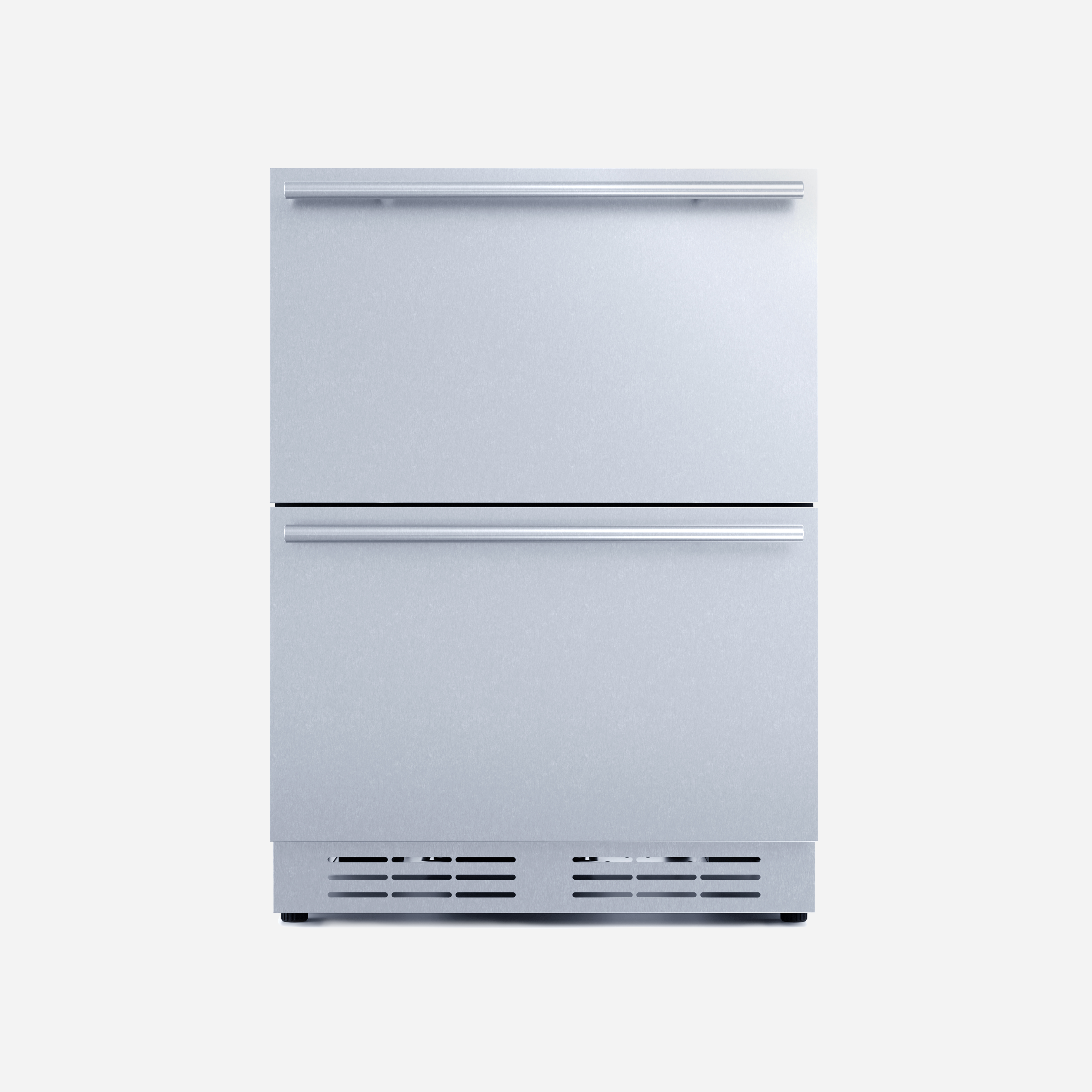 Elica Two Drawer, Single Zone, Beverage Center, 23 7/16" W x 23 5/8" D x 33-34" H, 4.8 cu/ft