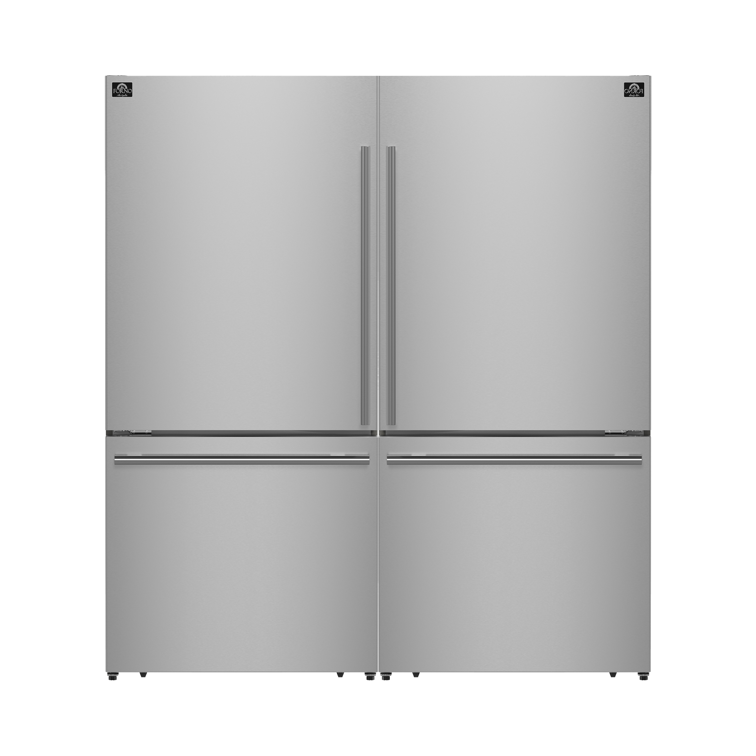 Forno 34CF Freestanding Dual Bottom Freezer