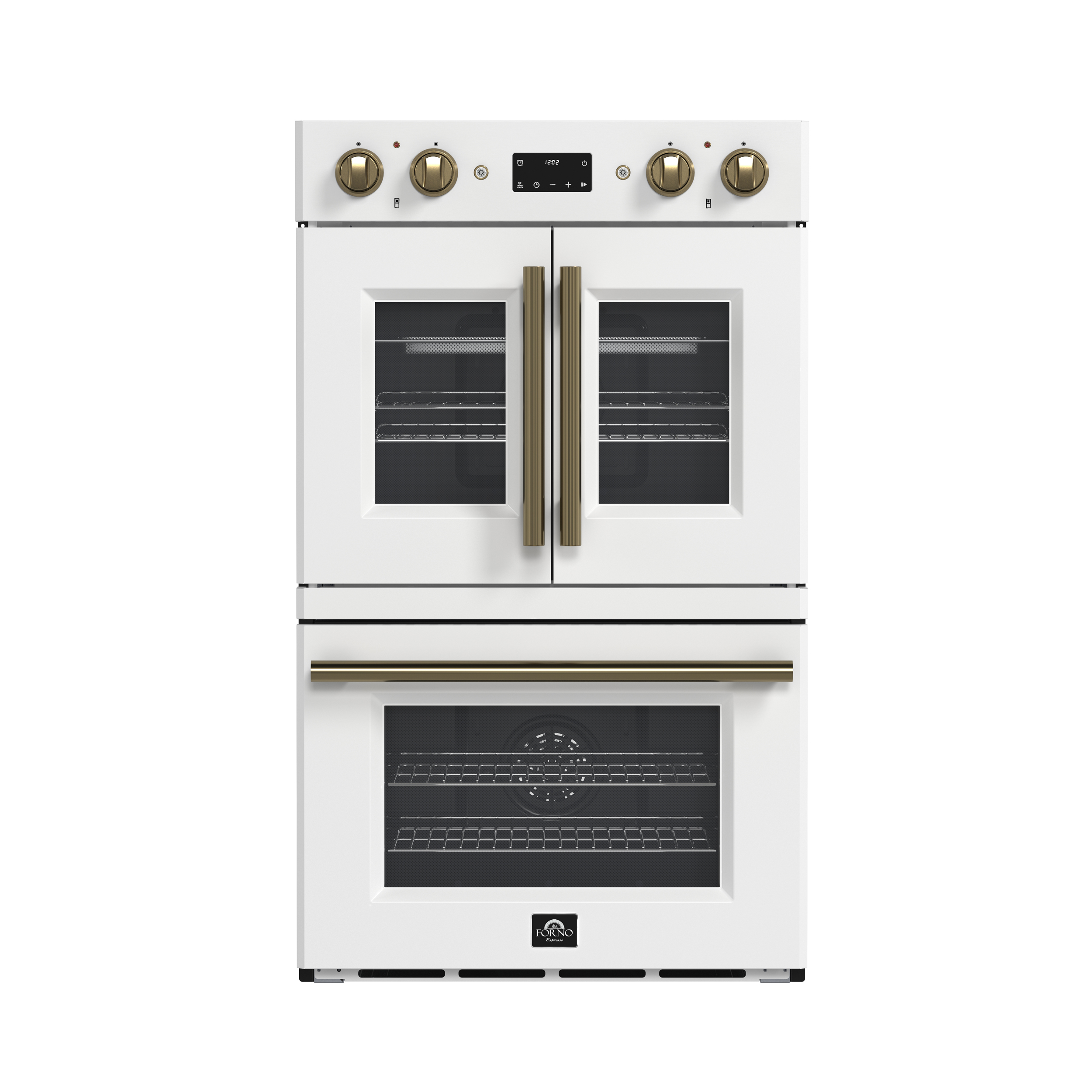Forno 30" / 7.4 CF Electric Double Wall Oven, French Door, Convection