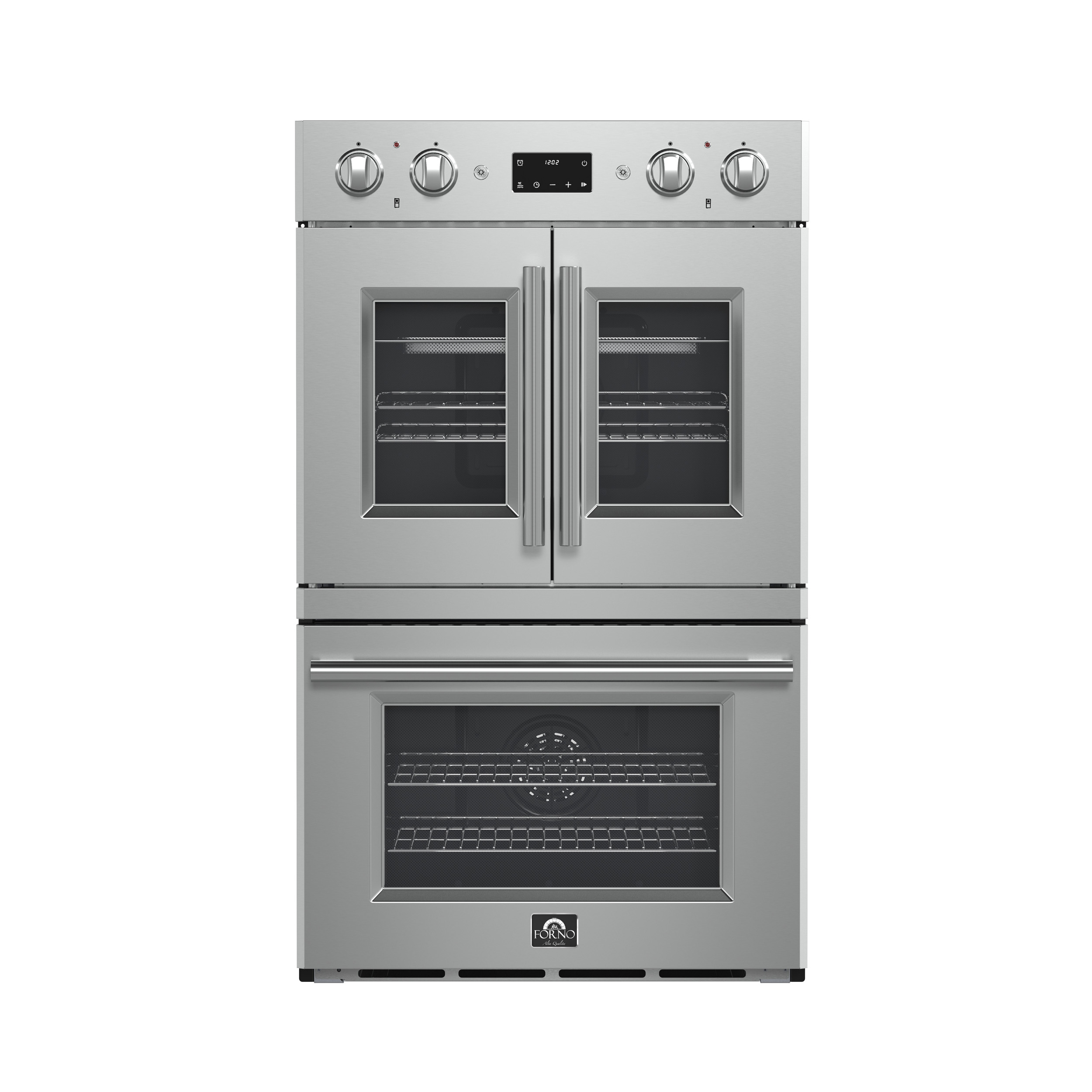 Forno 30" / 7.4 CF Electric Double Wall Oven, French Door, Convection